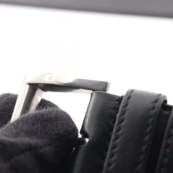 Prada Belt Leather Black 85
